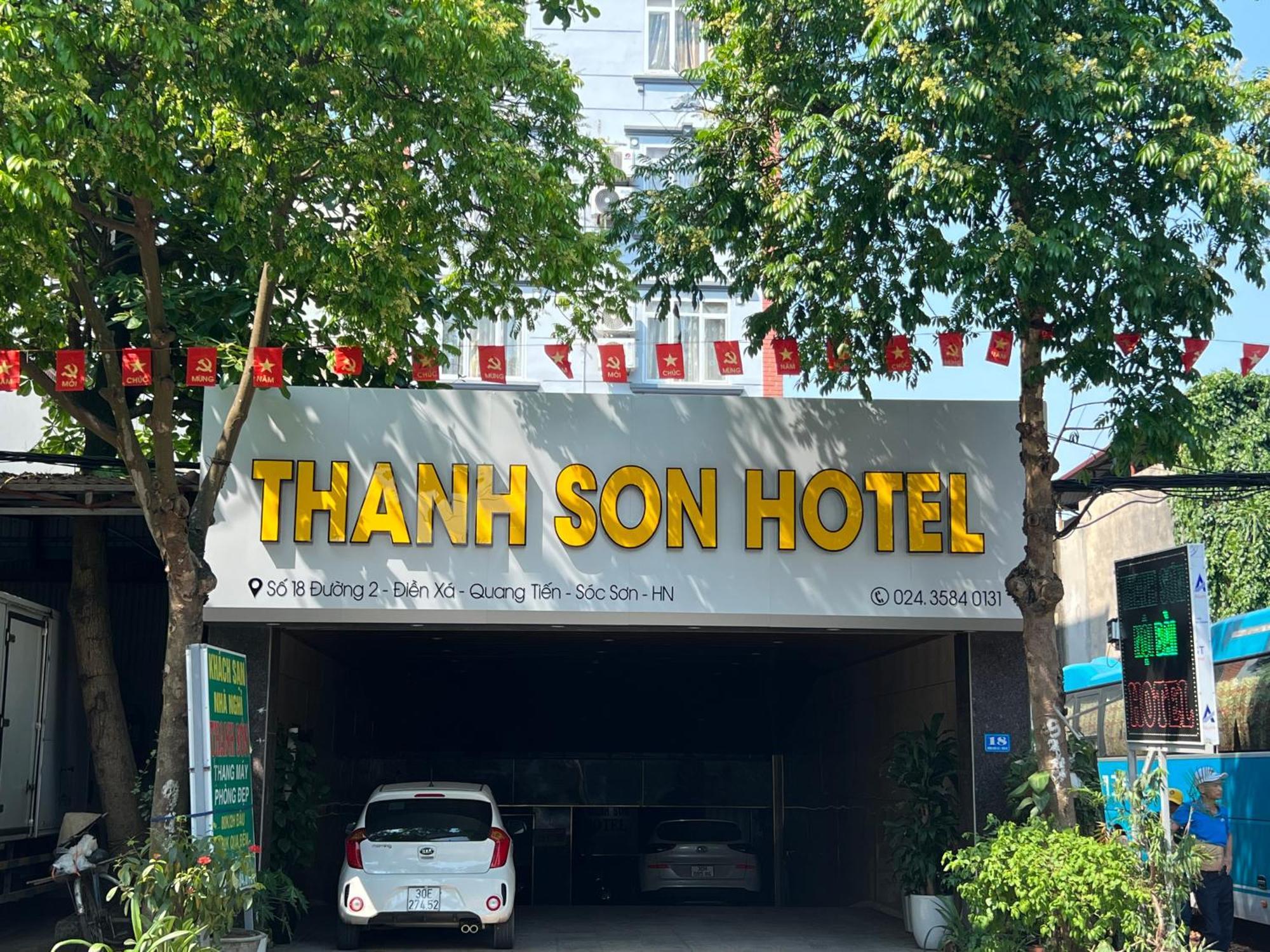 Khach San Thanh Son Noi Bai Hanoi Exterior photo